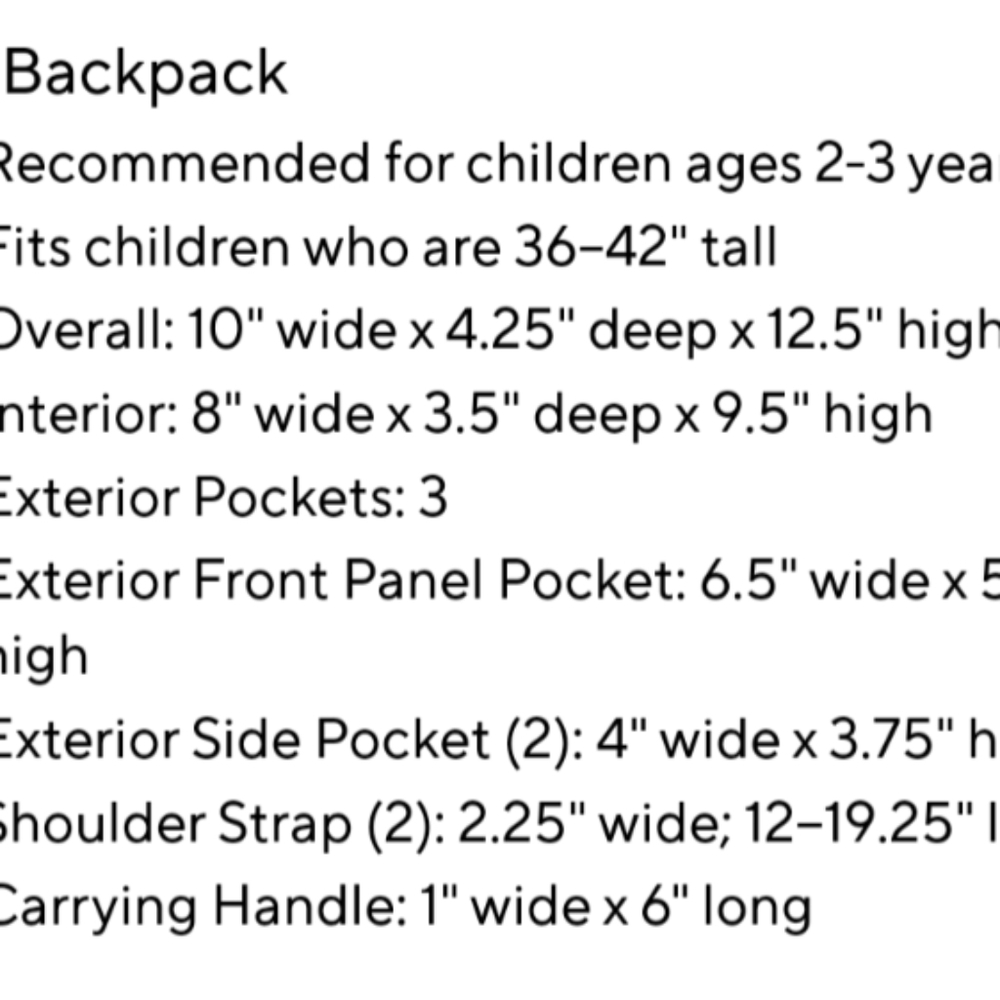 Mini Backpack - Picture 4 of 4